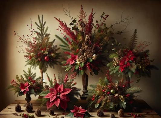 Creating Lasting Memories with Timeless Christmas Floral Arrangements.