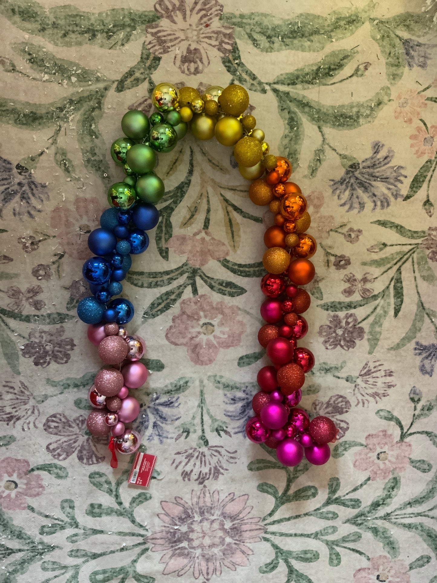 Multicolored Ball Garland