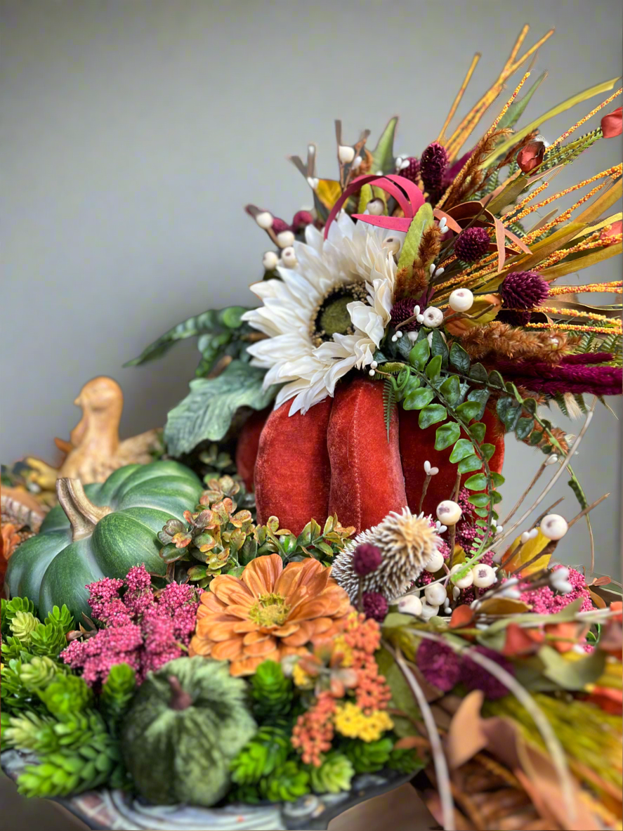 Harvest Tray Centerpiece
