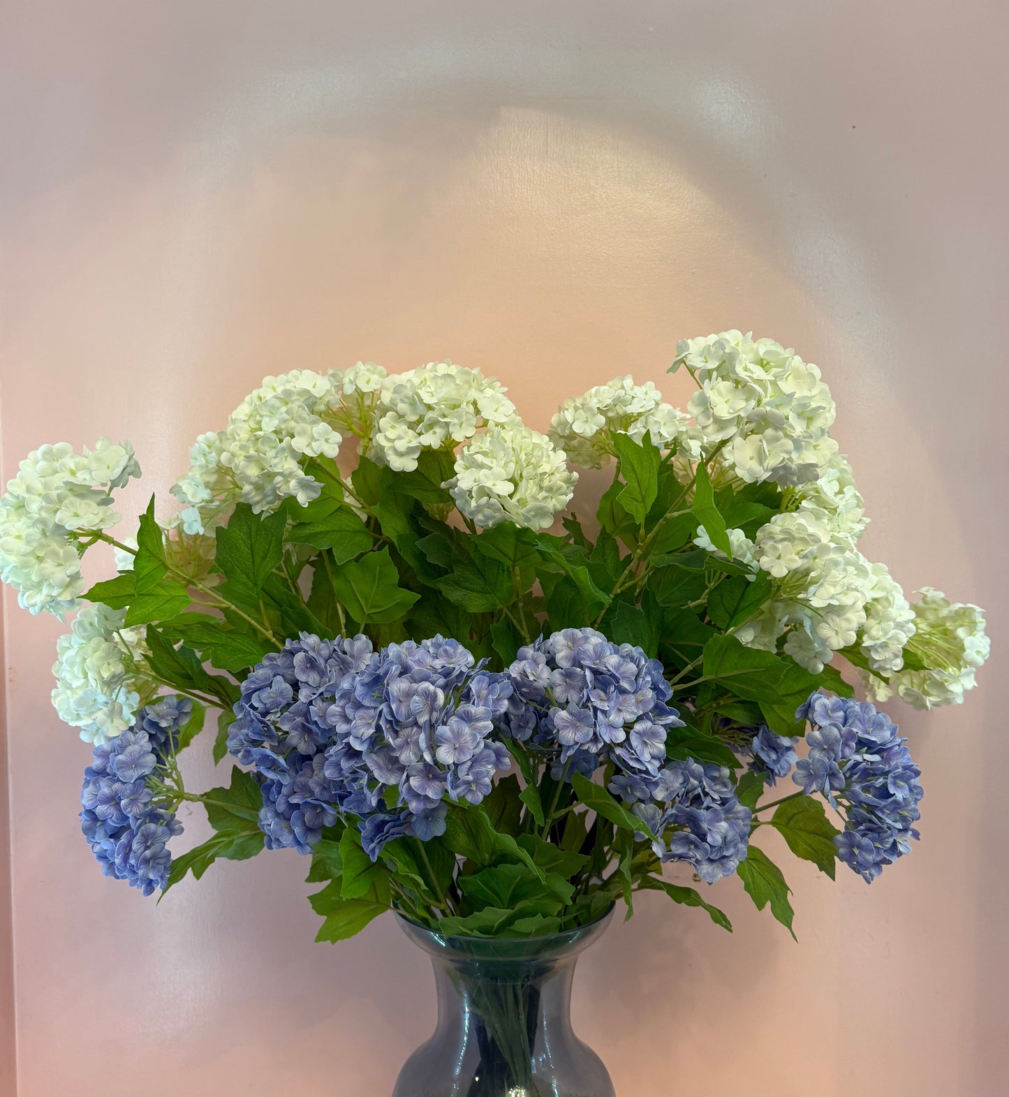 Real Touch Small Bloom Hydrangea Bush