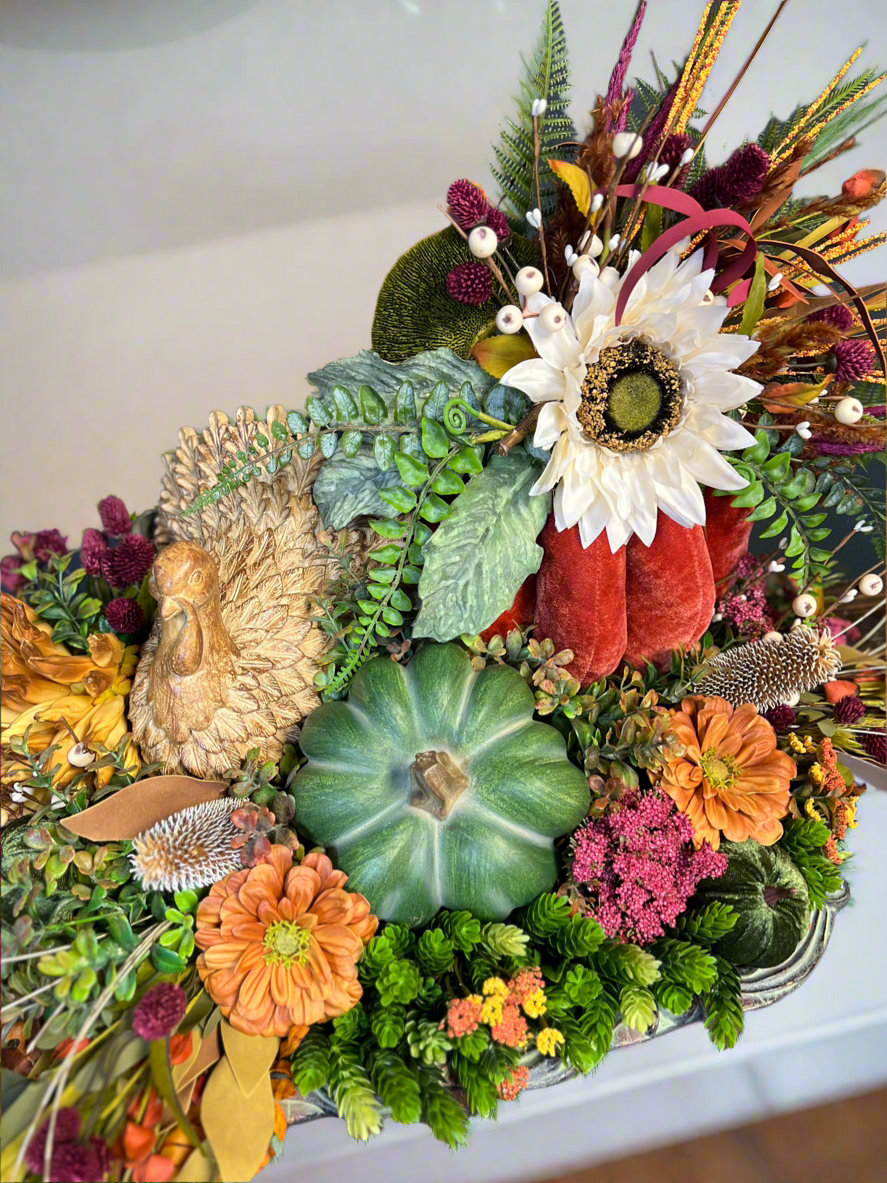 Harvest Tray Centerpiece