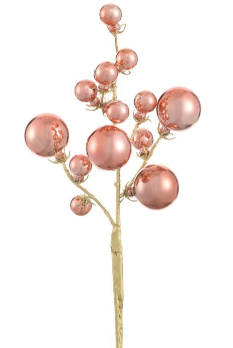 15" Copper Plastic Ball Spray