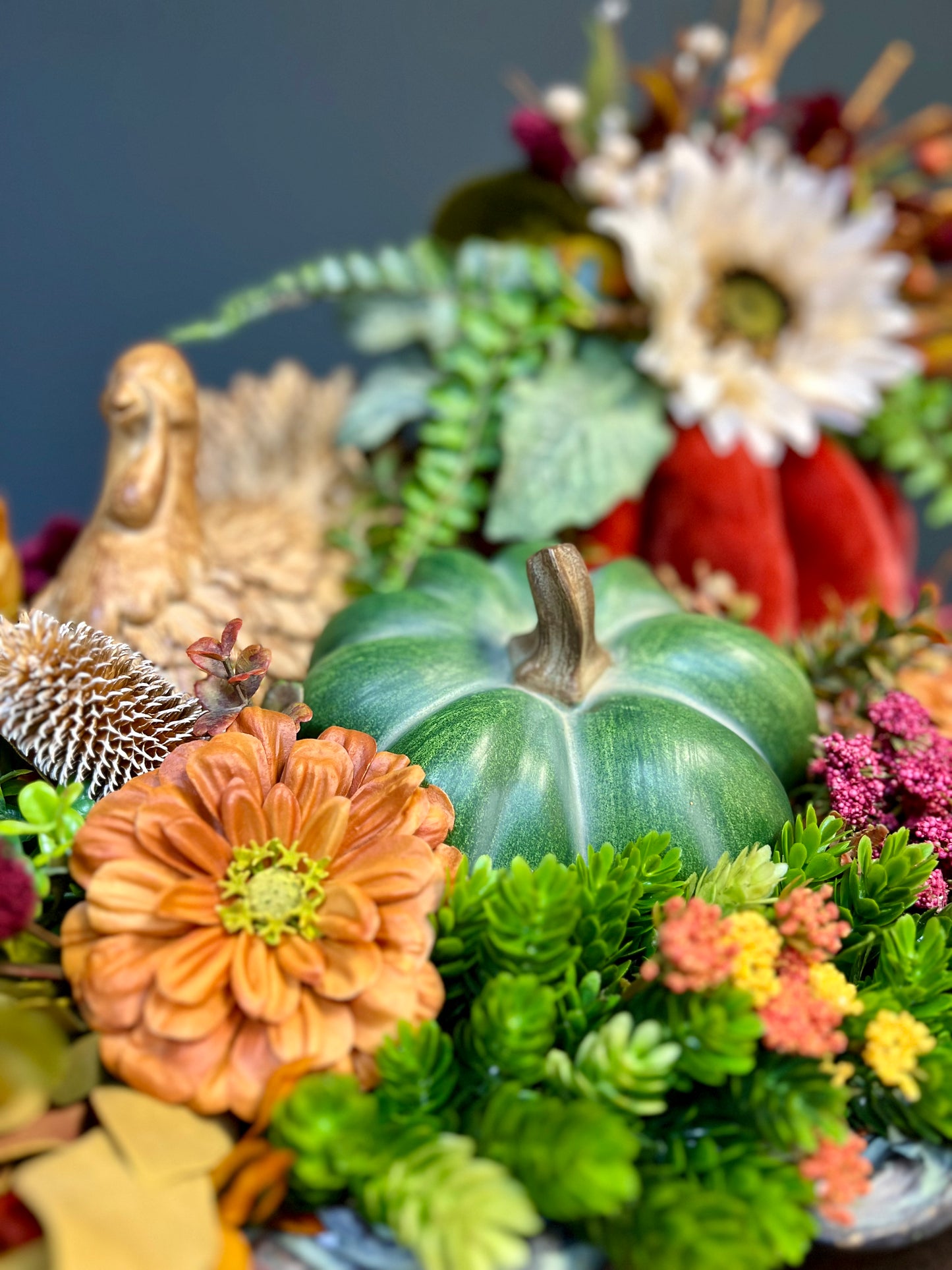 Harvest Tray Centerpiece