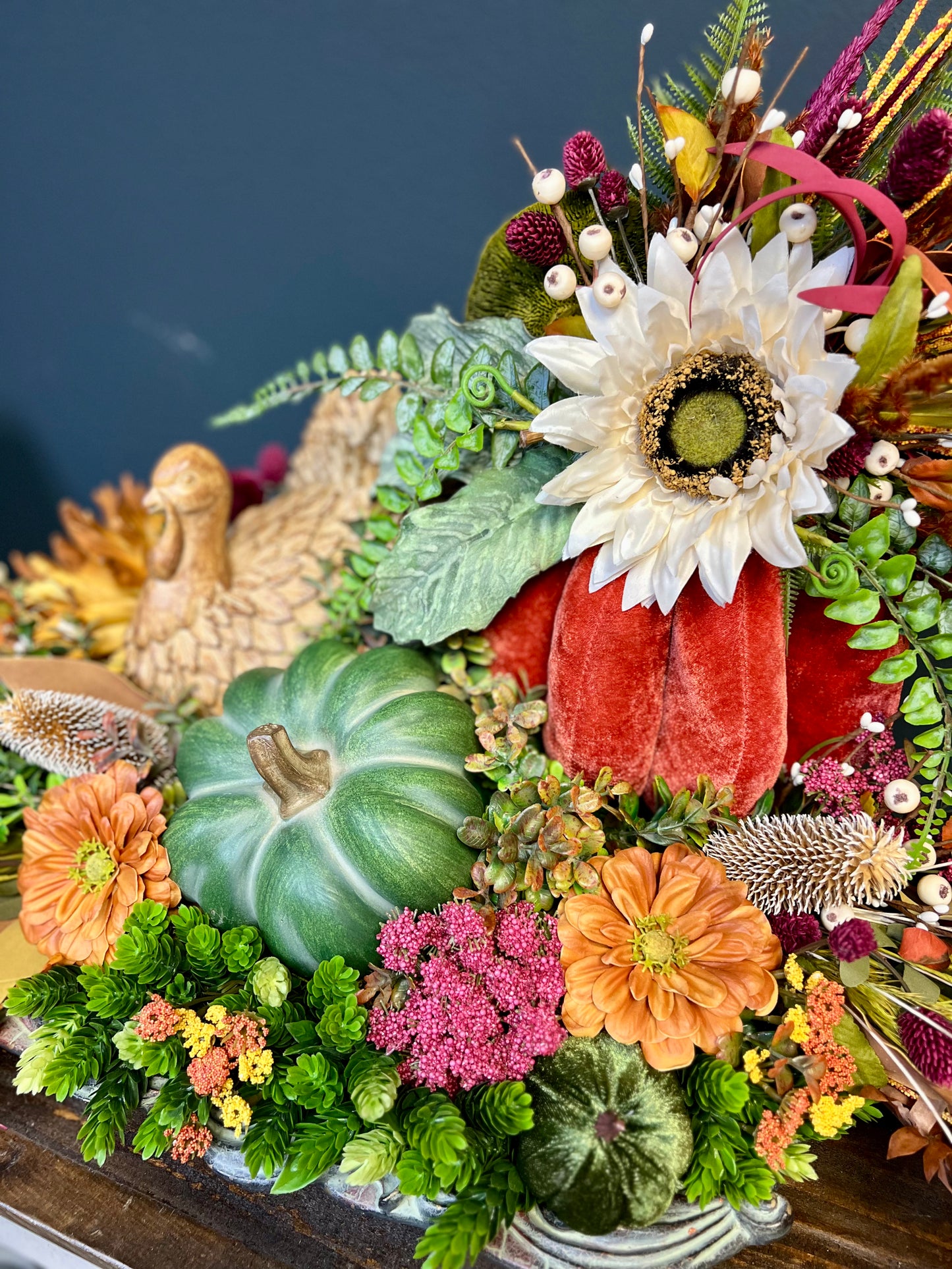 Harvest Tray Centerpiece