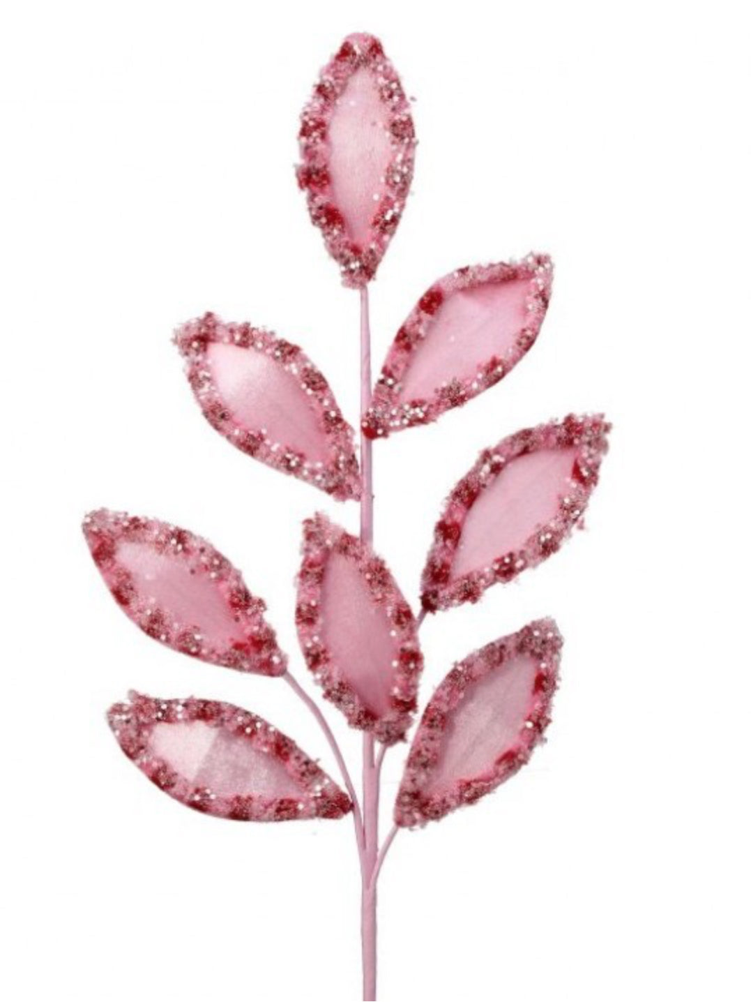 27" CANDY W/SNOWGLITTER SPRAY STEM
