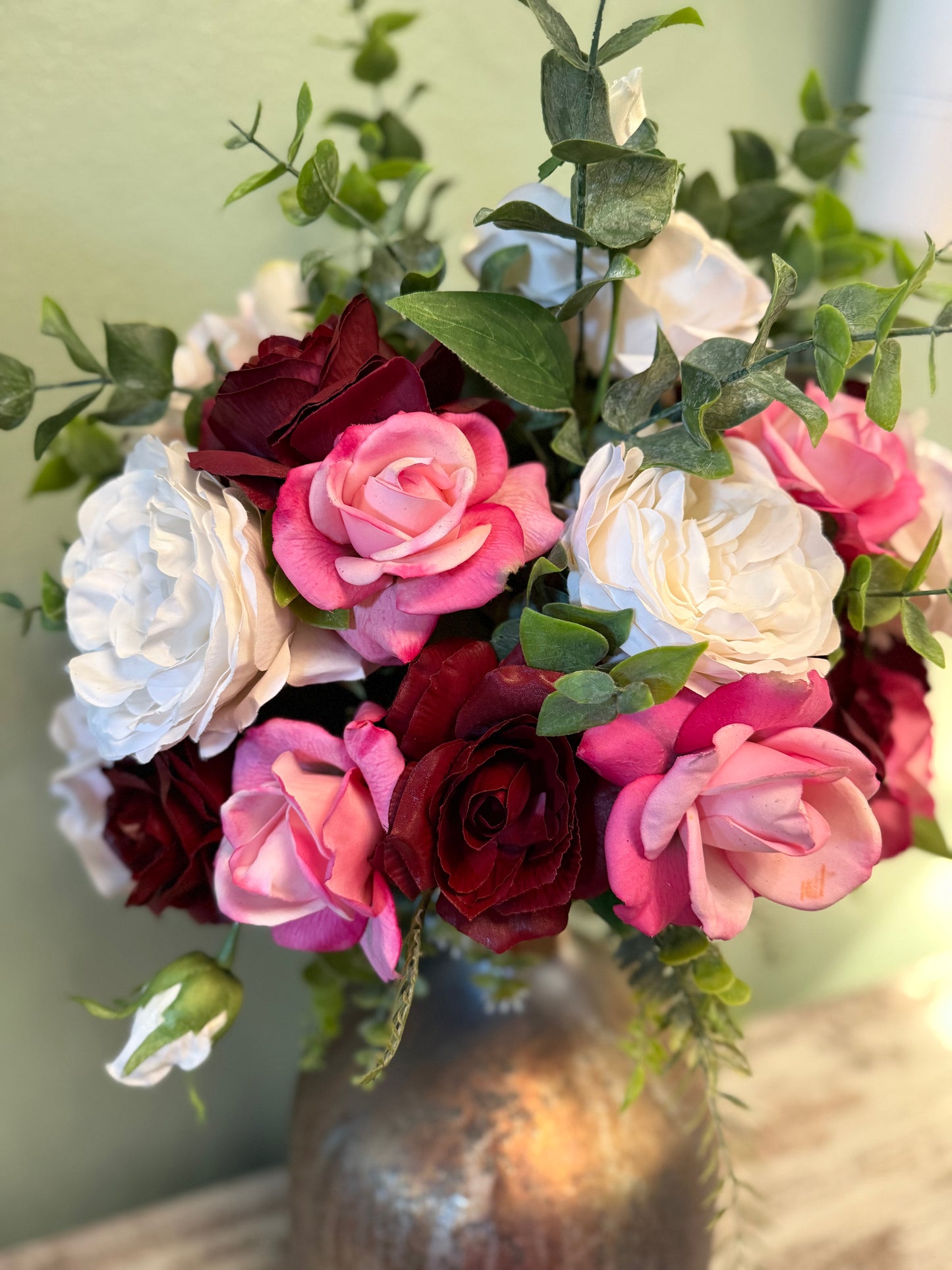 Burgundy Blush Rose Garden