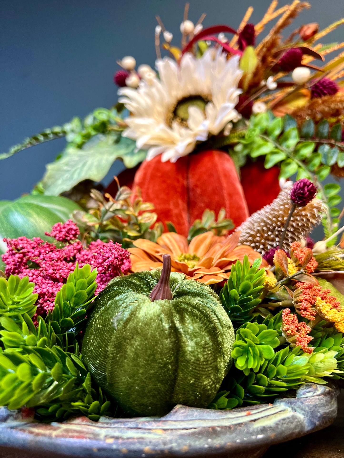 Harvest Tray Centerpiece