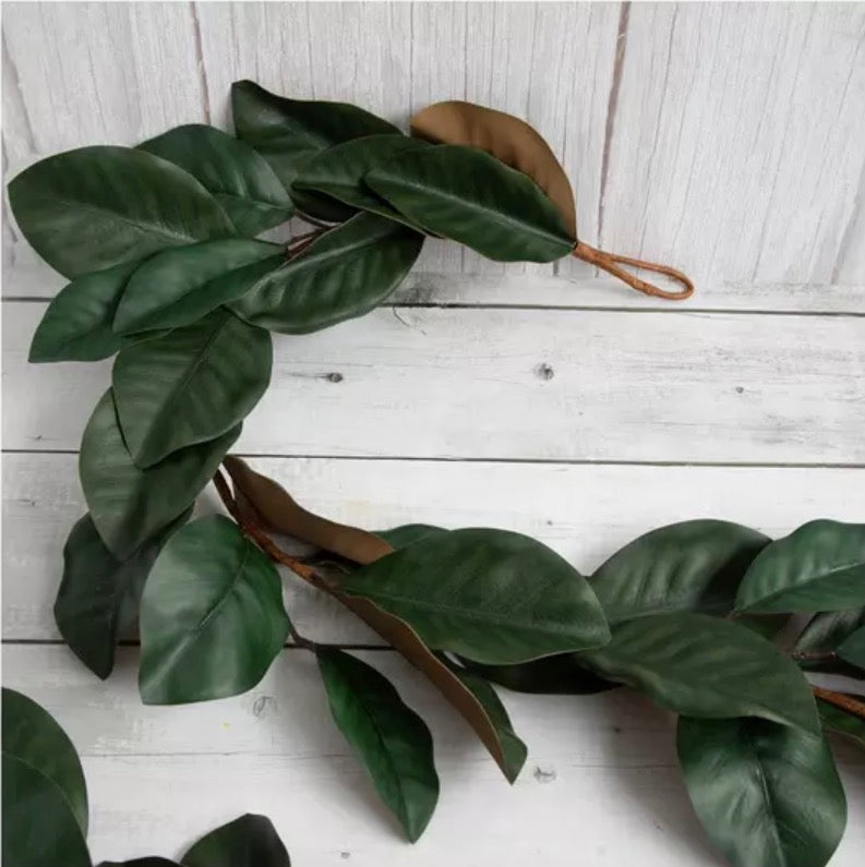 6' Magnolia Leaf Garland