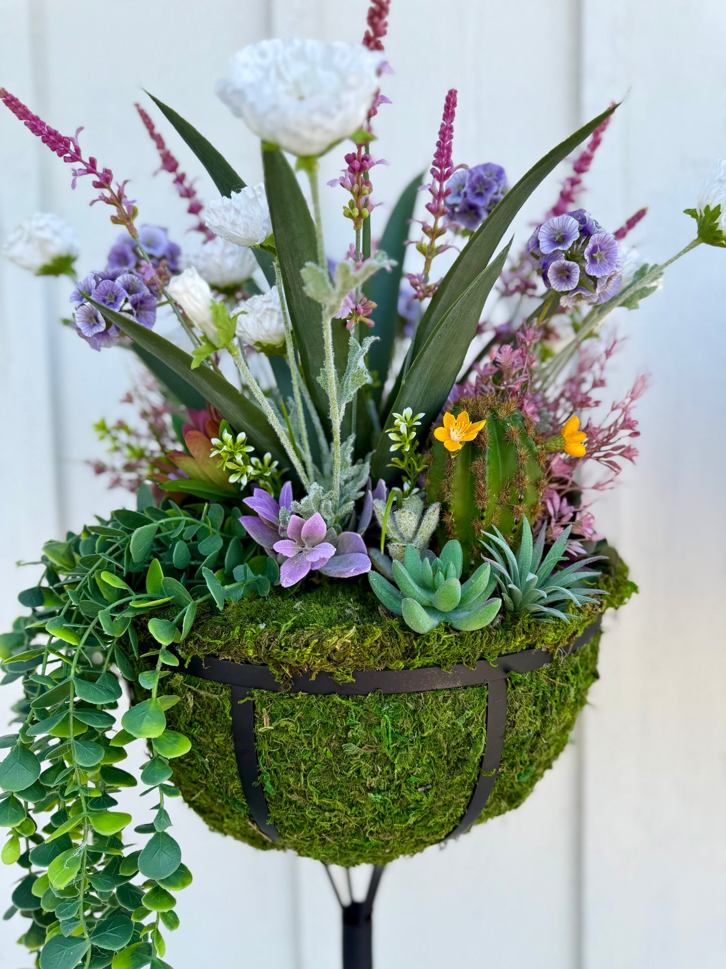 Elevated Garden Urn Arrangements