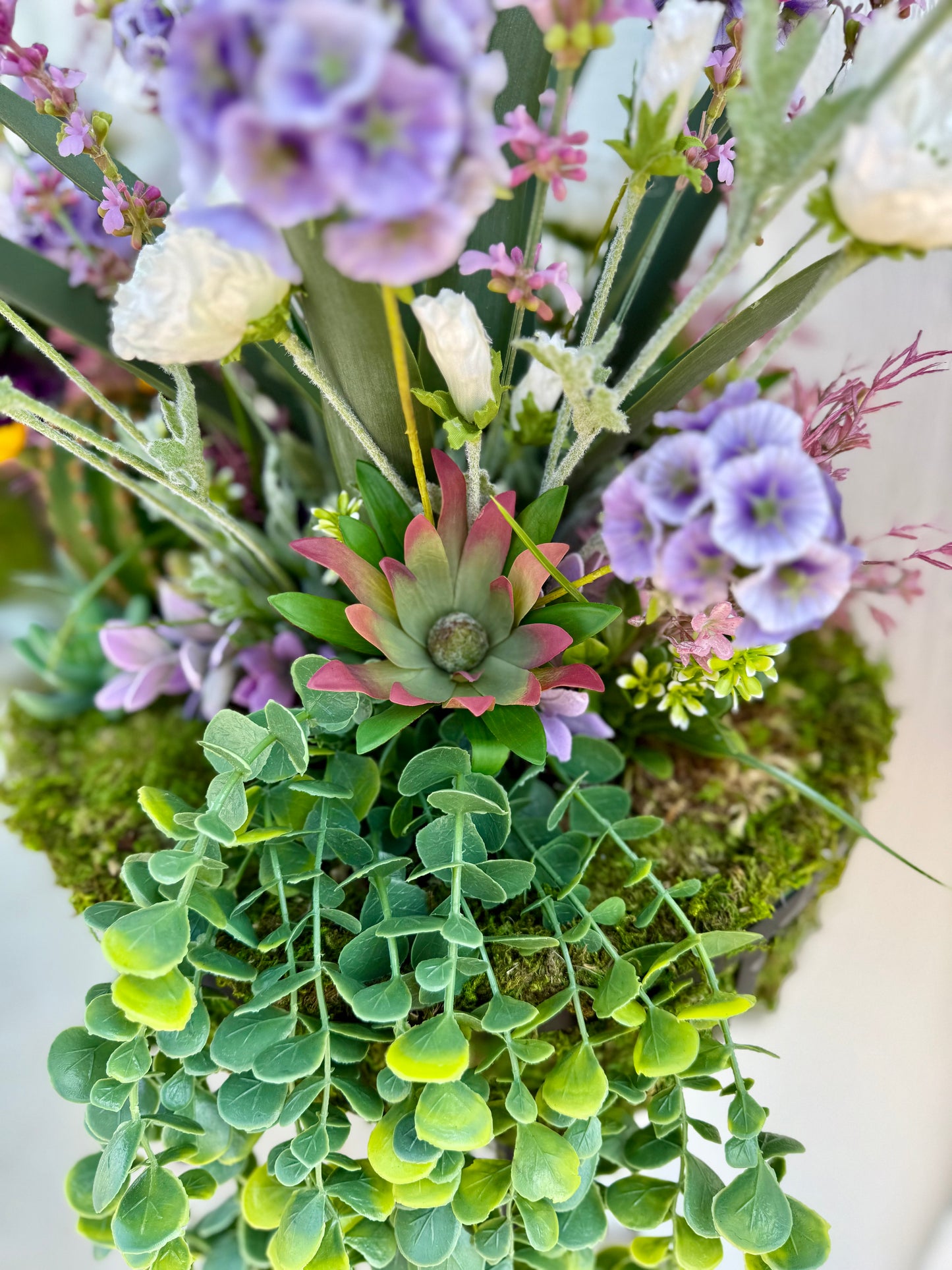 Elevated Garden Urn Arrangements