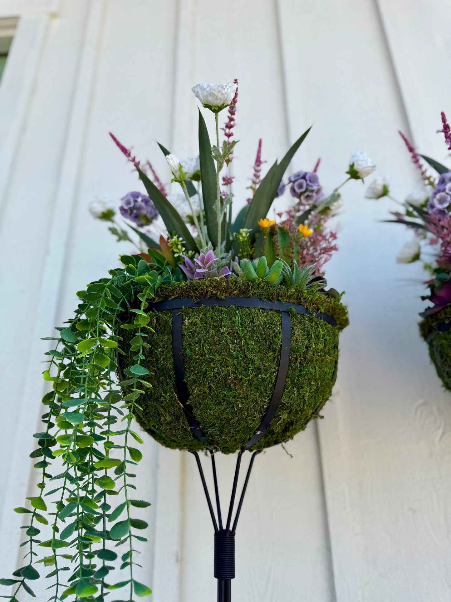 Elevated Garden Urn Arrangements