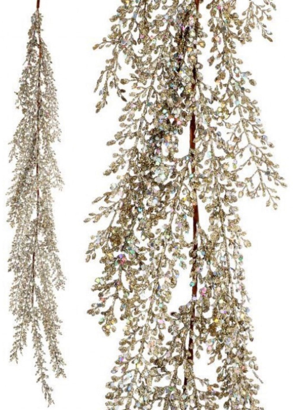 48" GLITTER/SEQUIN ARTEMESIA GARLAND