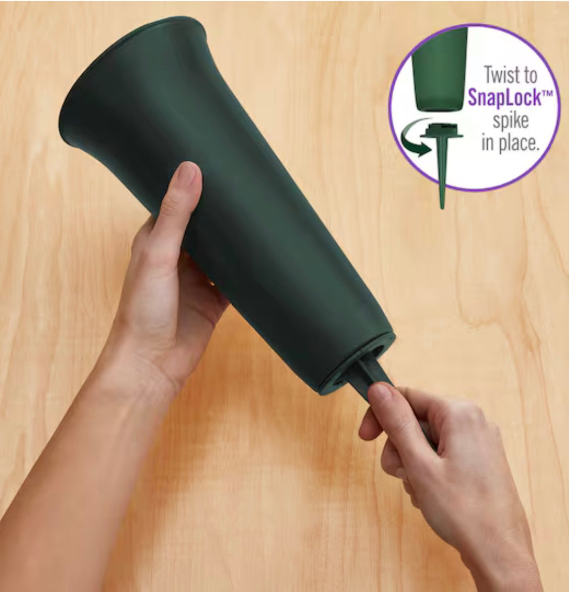 Garden Stake Vase