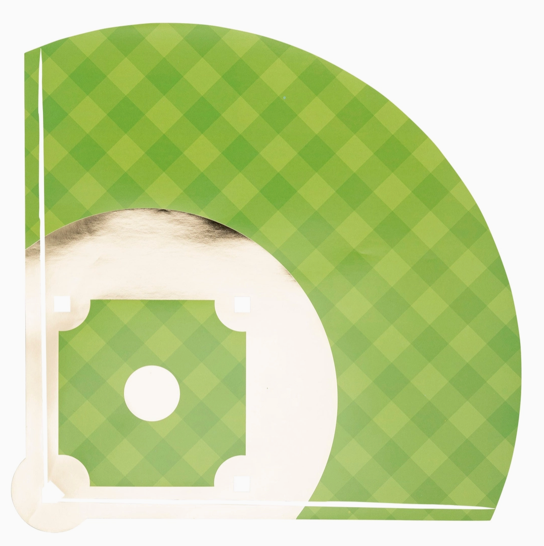 Baseball Diamond Disposable Placemats