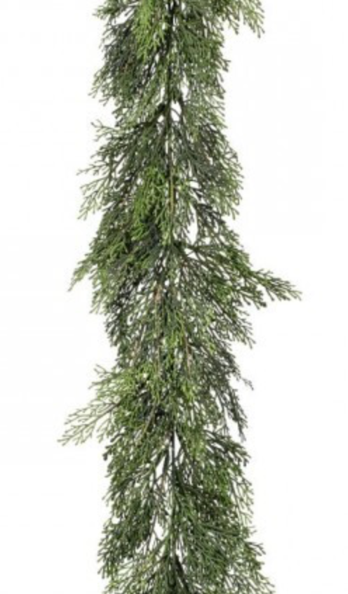 72" UV CEDAR GREENERY GARLAND