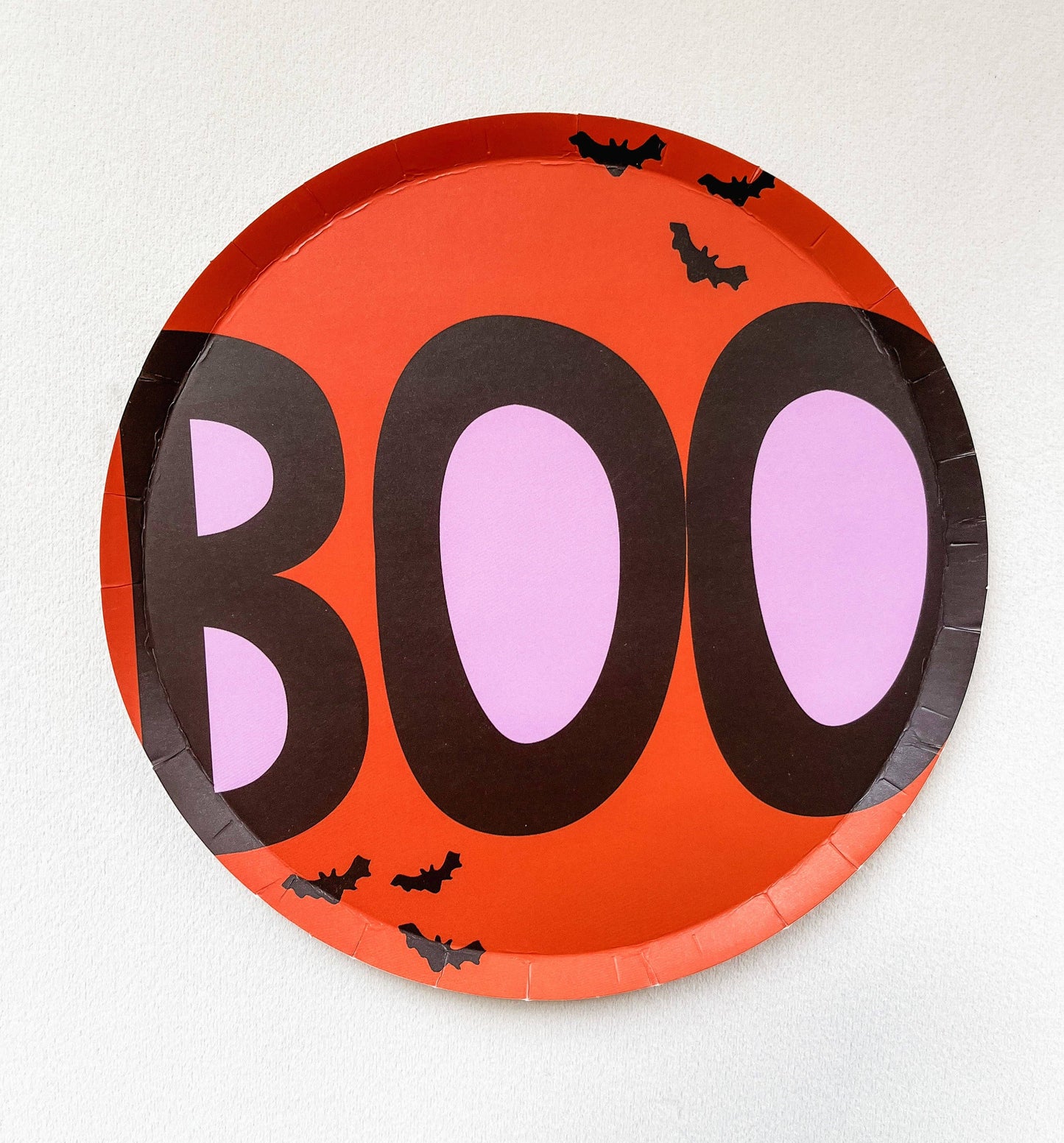 7" BOO Collection Small Paper Plates - 8 Per Pack