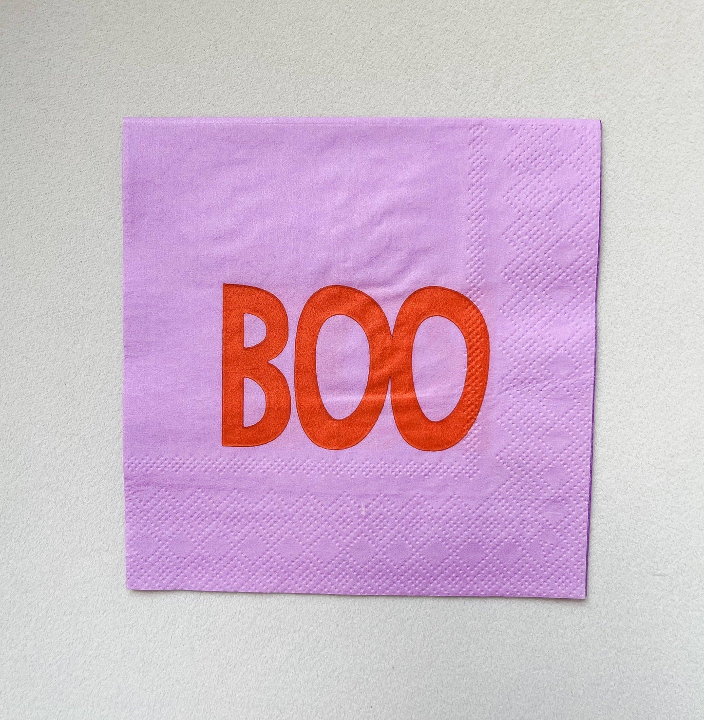 BOO Collection Small Paper Napkins - 16 Per Pack