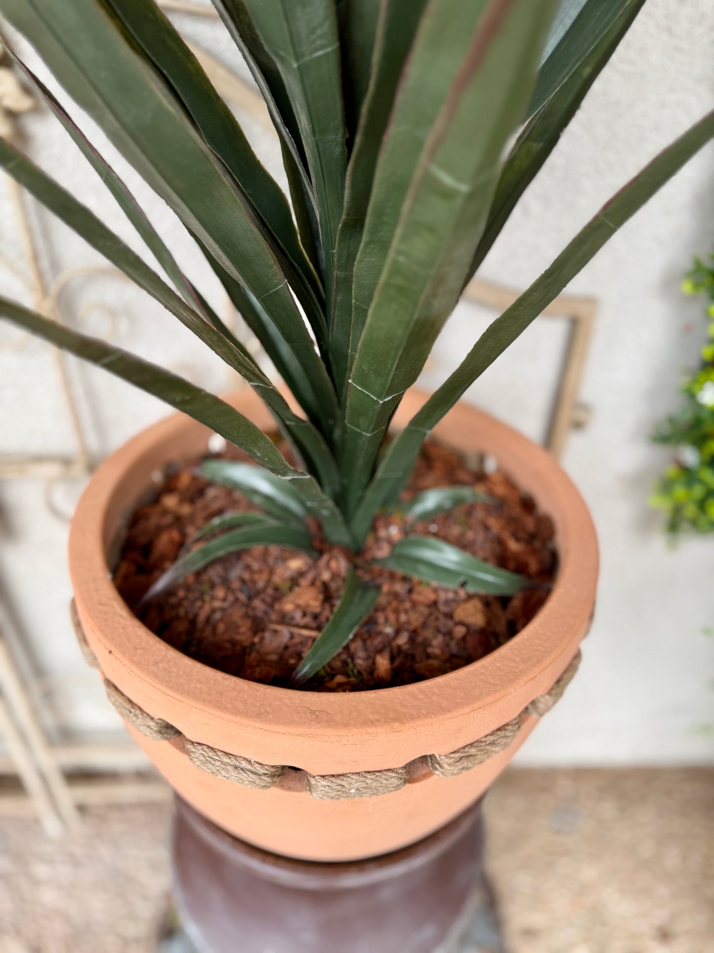 50” Lifelike Potted Yucca