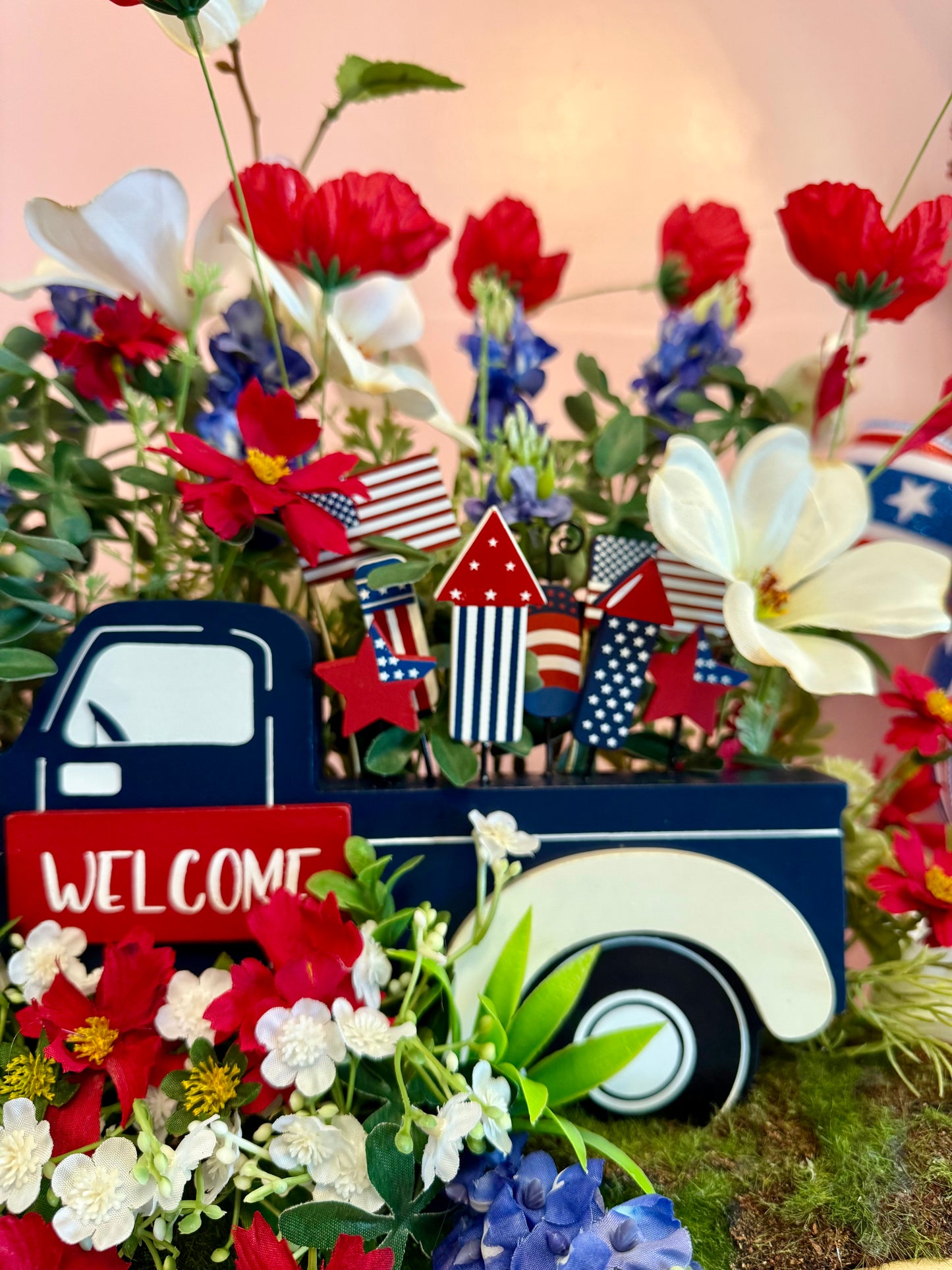 Star Spangled Truck Centerpiece