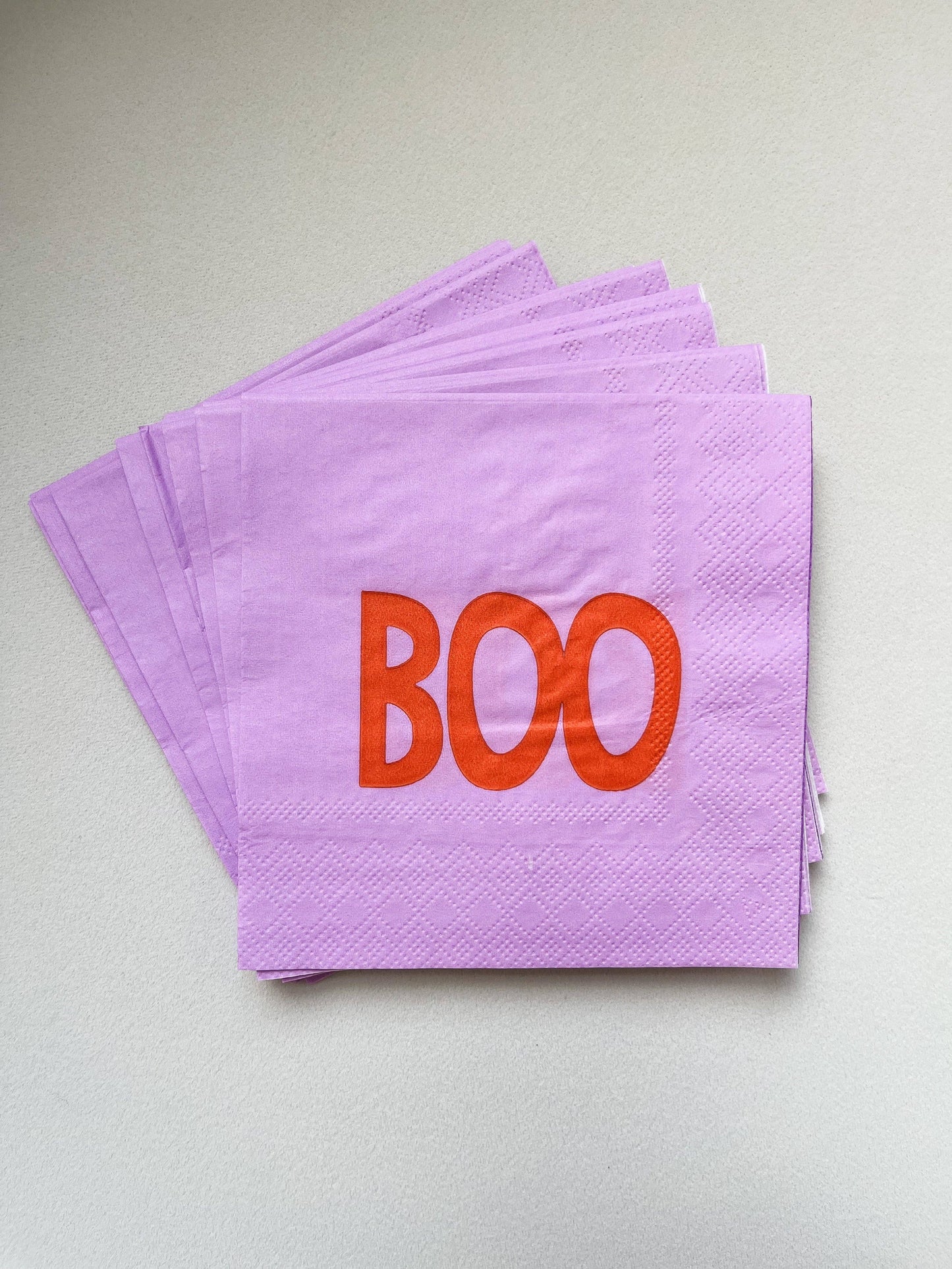 BOO Collection Small Paper Napkins - 16 Per Pack