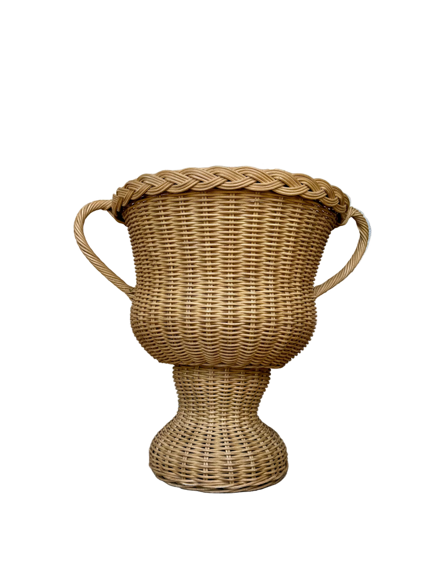 20” Wicker Urn Planter