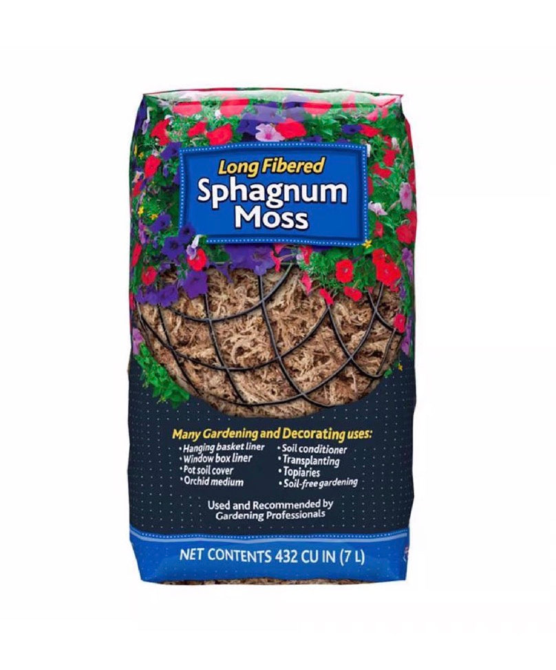 Long Fibered Sphagnum Moss
