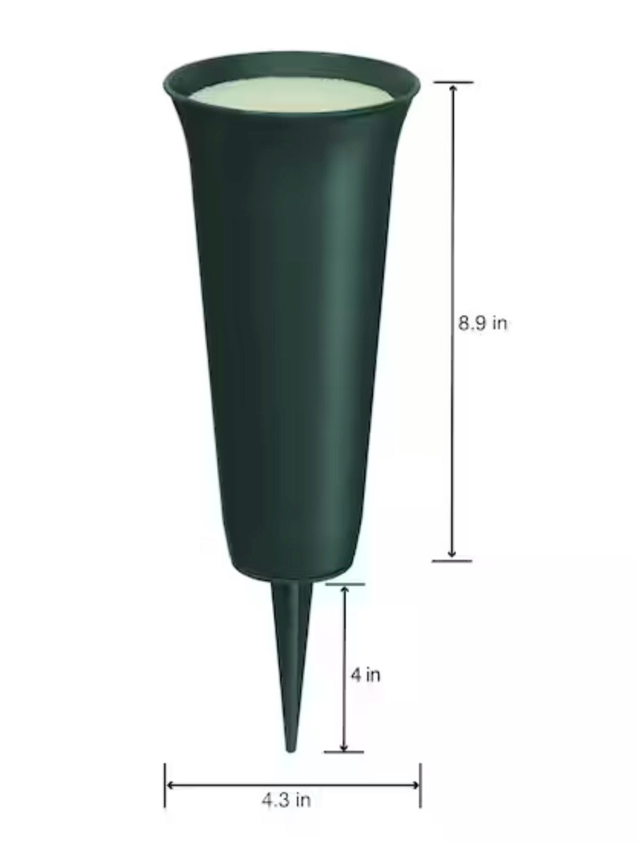 Garden Stake Vase