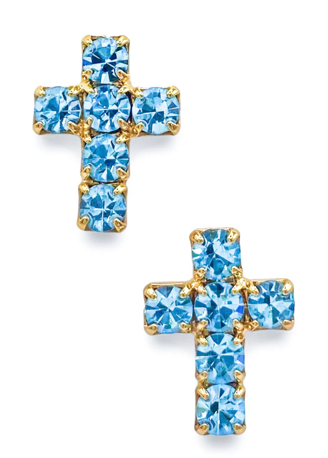 Cross Stud Earrings