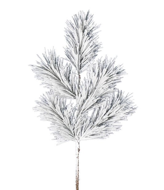 30" Frosted Beckett Pine Artificial Christmas Spray, Set of 3