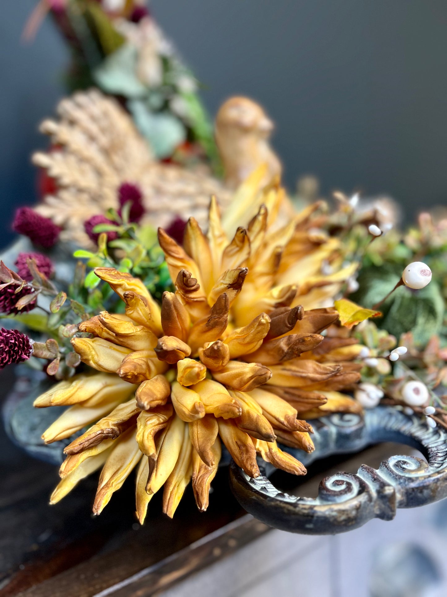 Harvest Tray Centerpiece