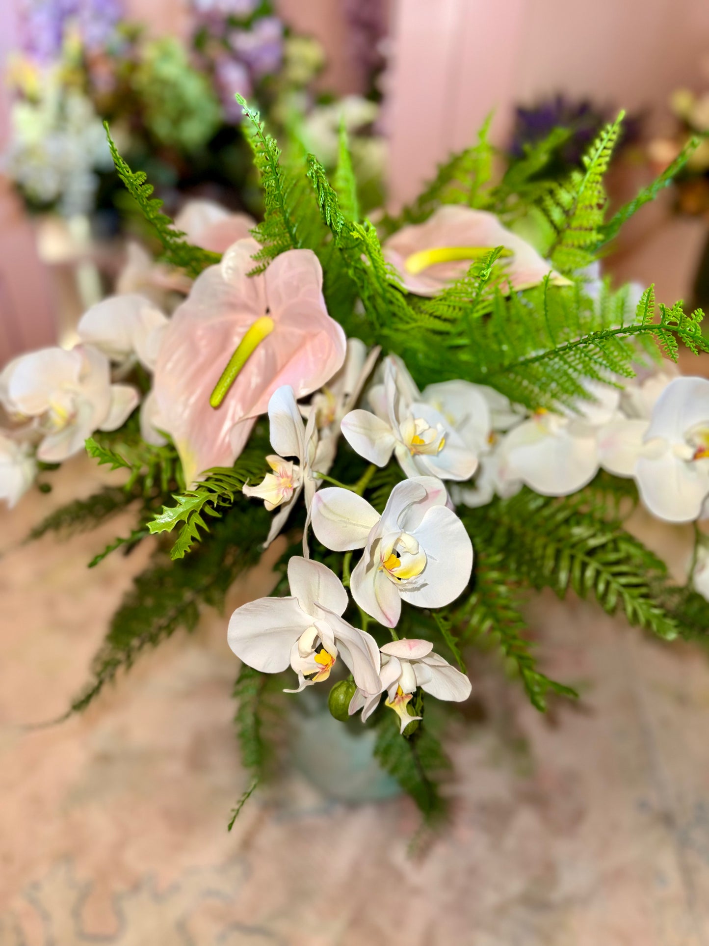 Luxe Orchid & Anthurium Garden