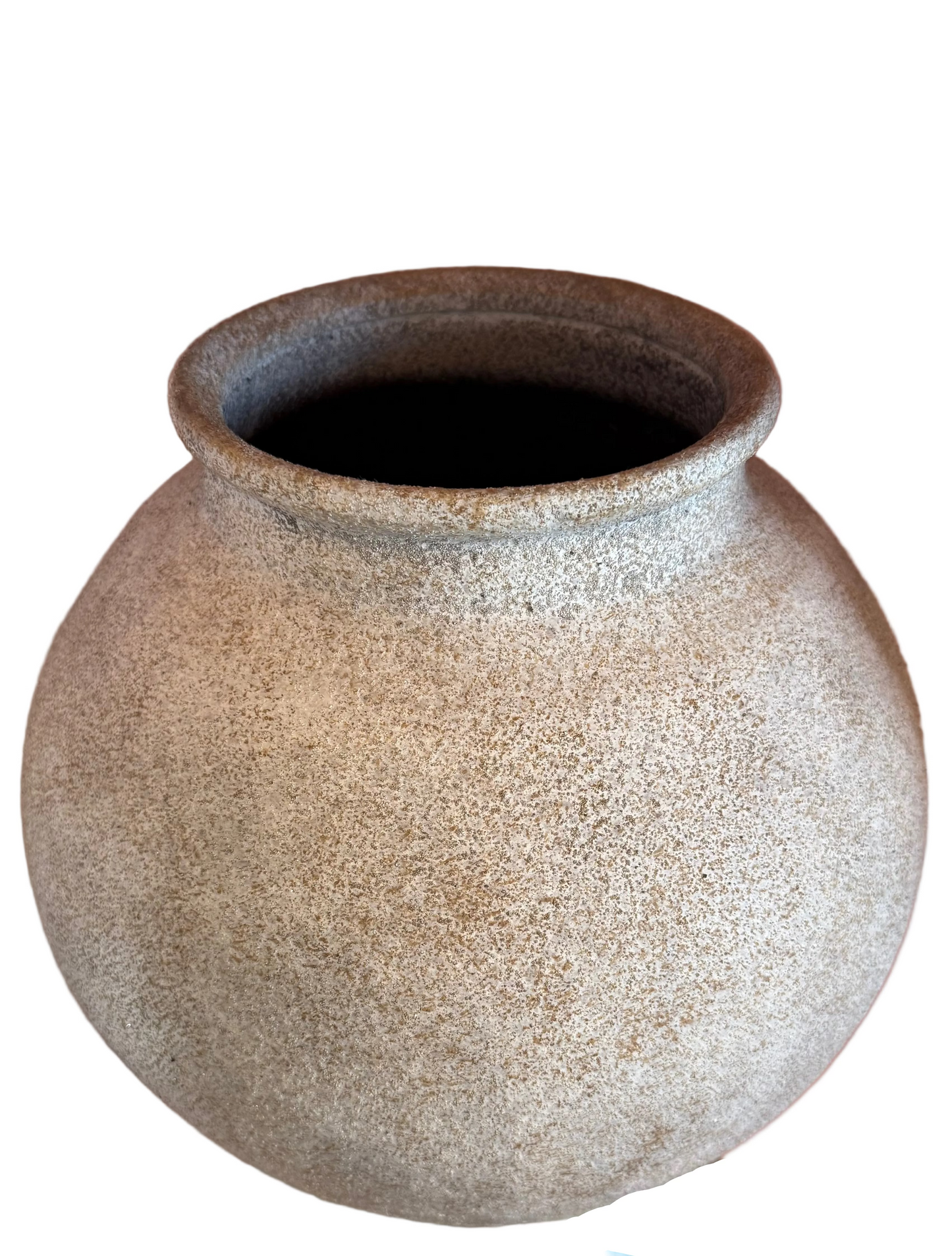 13” Textured Ceramic Pots