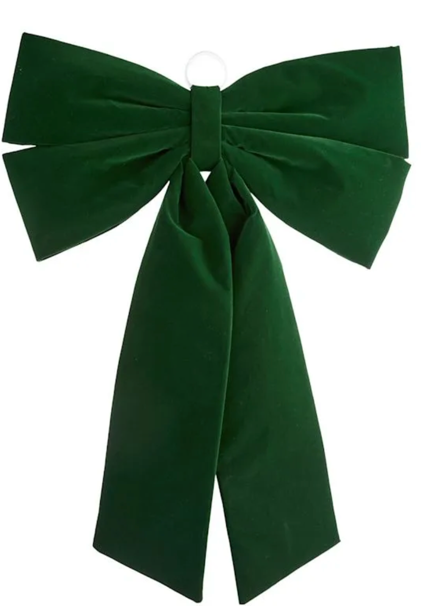 3' Velvet Premade Bow