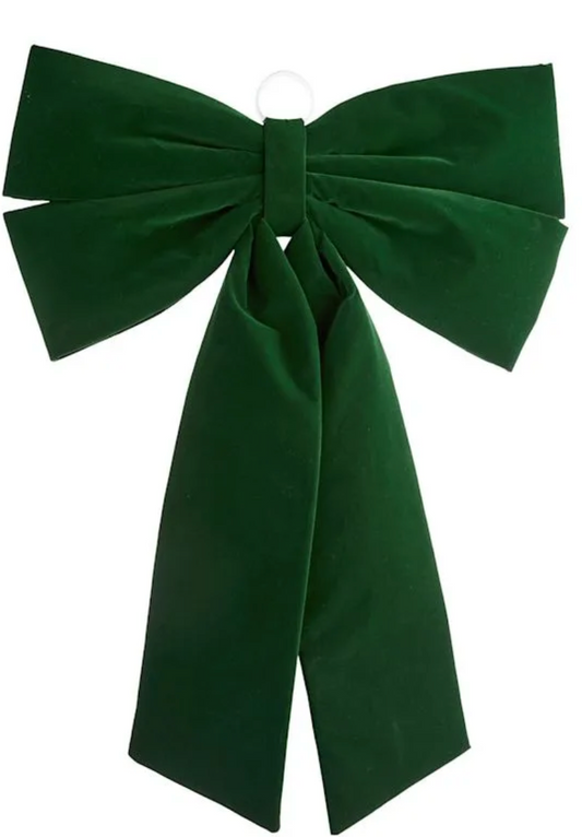 3' Velvet Premade Bow