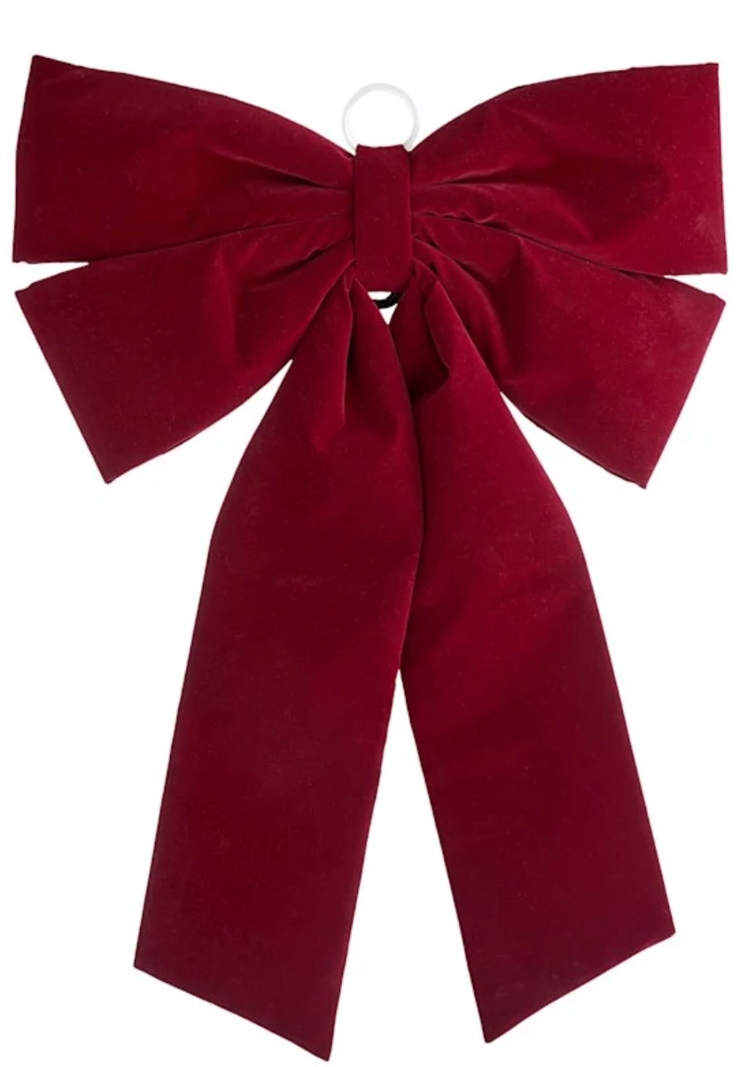 3' Velvet Premade Bow