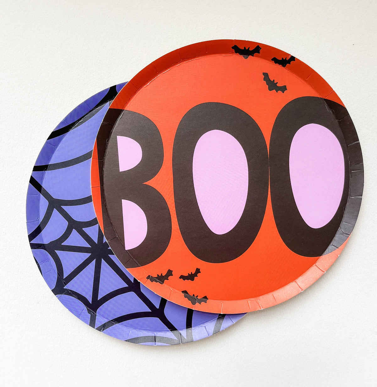 7" BOO Collection Small Paper Plates - 8 Per Pack