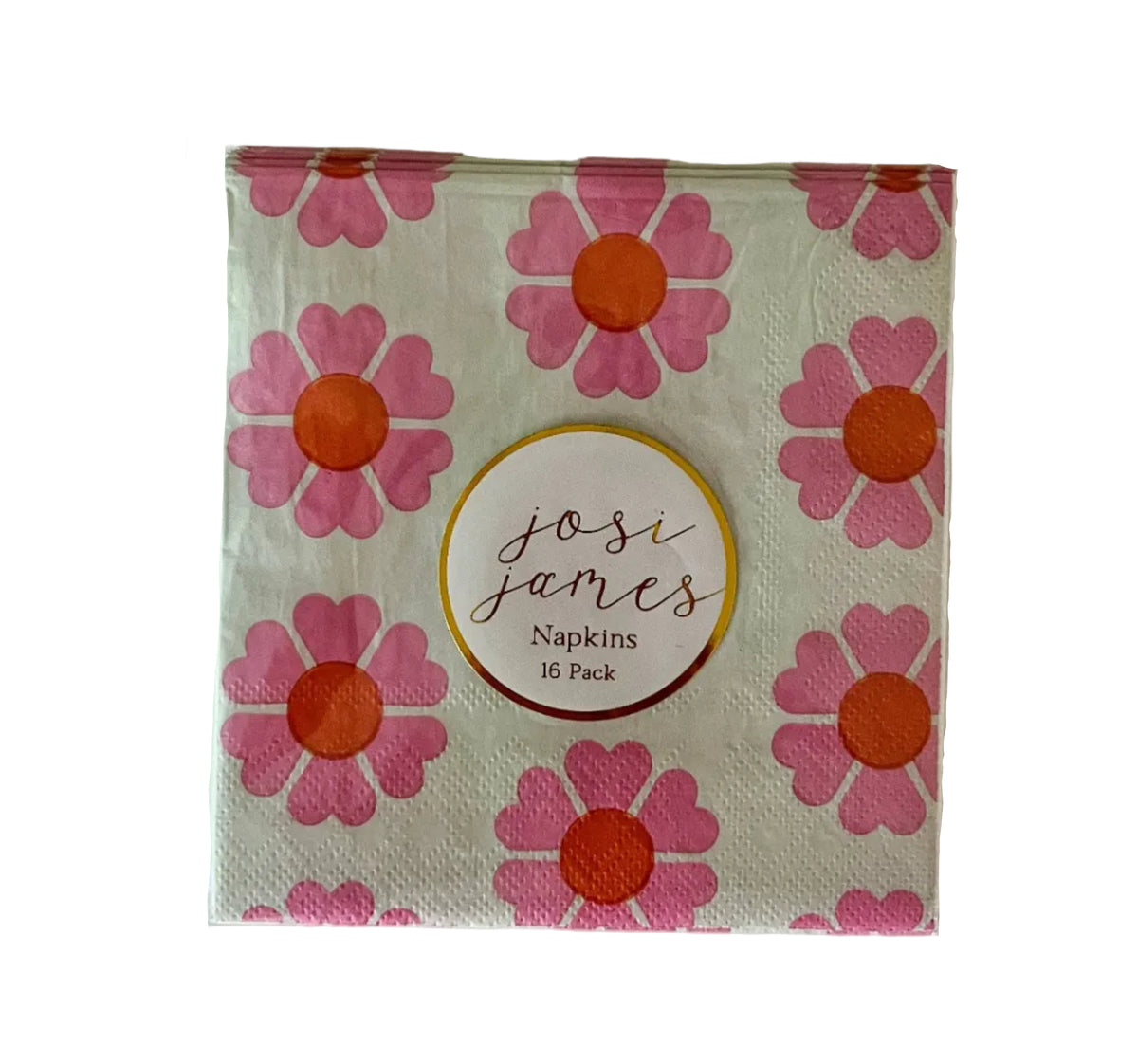 GROOVY Collection Small Paper Napkins - 16 Per Pack
