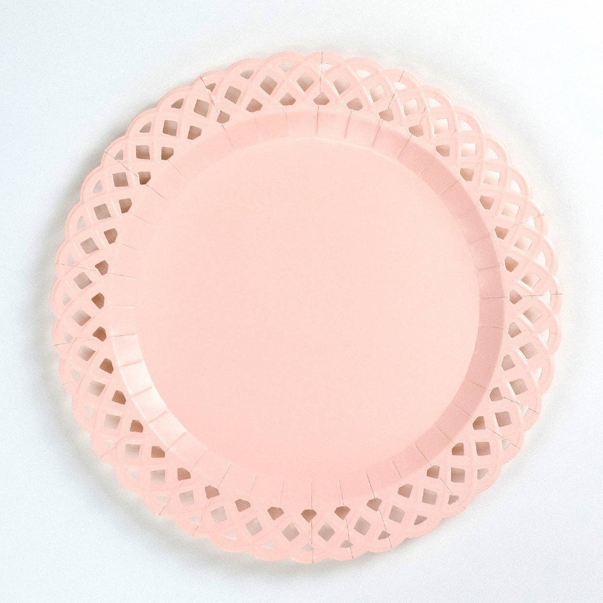 11.5" Basketweave Dinner Paper Plates - Pack of 8